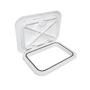 TAMPA DE INSPEÇÃO PARA BARCOS EM ABS 37,5 X 27 CM