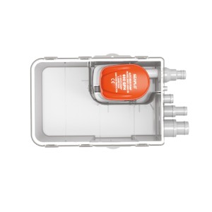 KIT BOMBA DE PORÃO 750GPH 12V 3A PARA RESERVATORIO DO CHUVEIRO 07S