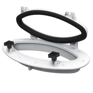 VIGIA OVAL TERMOPLASTICO DE ABS C/ VIDRO