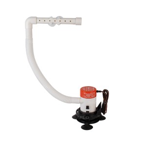 KIT OXIGENADOR COM MANGUEIRA PARA VIVEIRO 350 GPH 12V SEAFLO