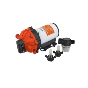 BOMBA PRESSURIZADORA SEAFLO 12V 3.0 GPM 51 SERIES PARA NÁUTICA TRAILER E PULVERIZADORES