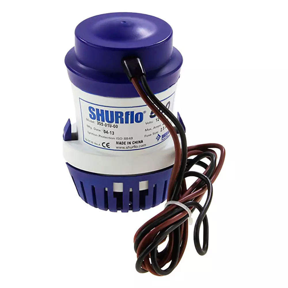 BOMBA DE PORÃO SHURFLO 500 GPH - 1.890 LITROS HORA - 12V