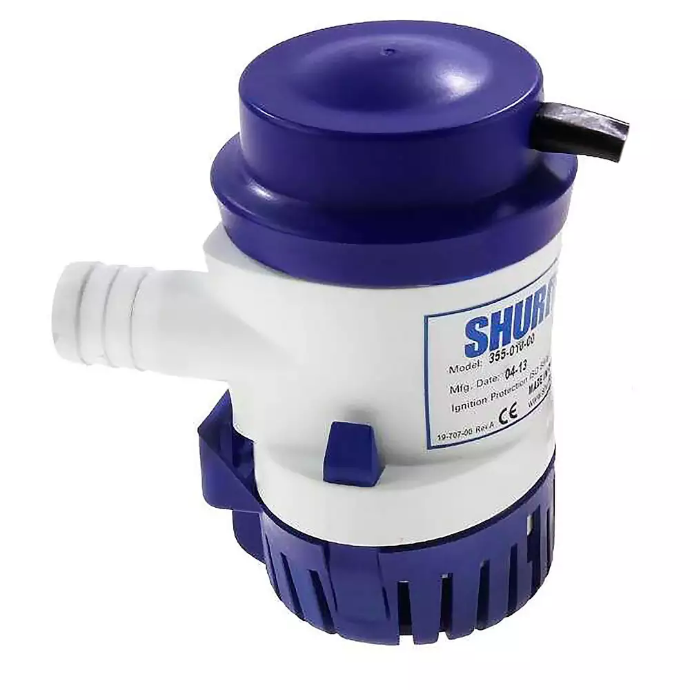 BOMBA DE PORÃO SHURFLO 380 GPH 1438 LITROS HORA 12V