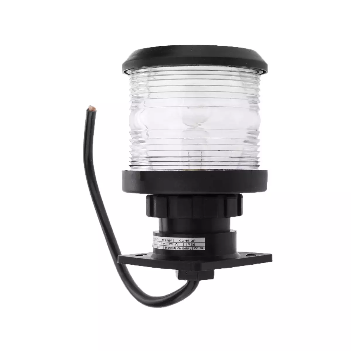 LUZ DE NAVEGAÇAO CIRCULAR COR BRANCA HOMOLOGADA RIPEAM 360 GRAUS PARA EMBARCAÇÕES ATÉ 12M LUZ DE NAVEGAÇAO CIRCULAR COR BRANCA HOMOLOGADA RIPEAM 360 GRAUS PARA EMBARCAÇÕES ATÉ 12M