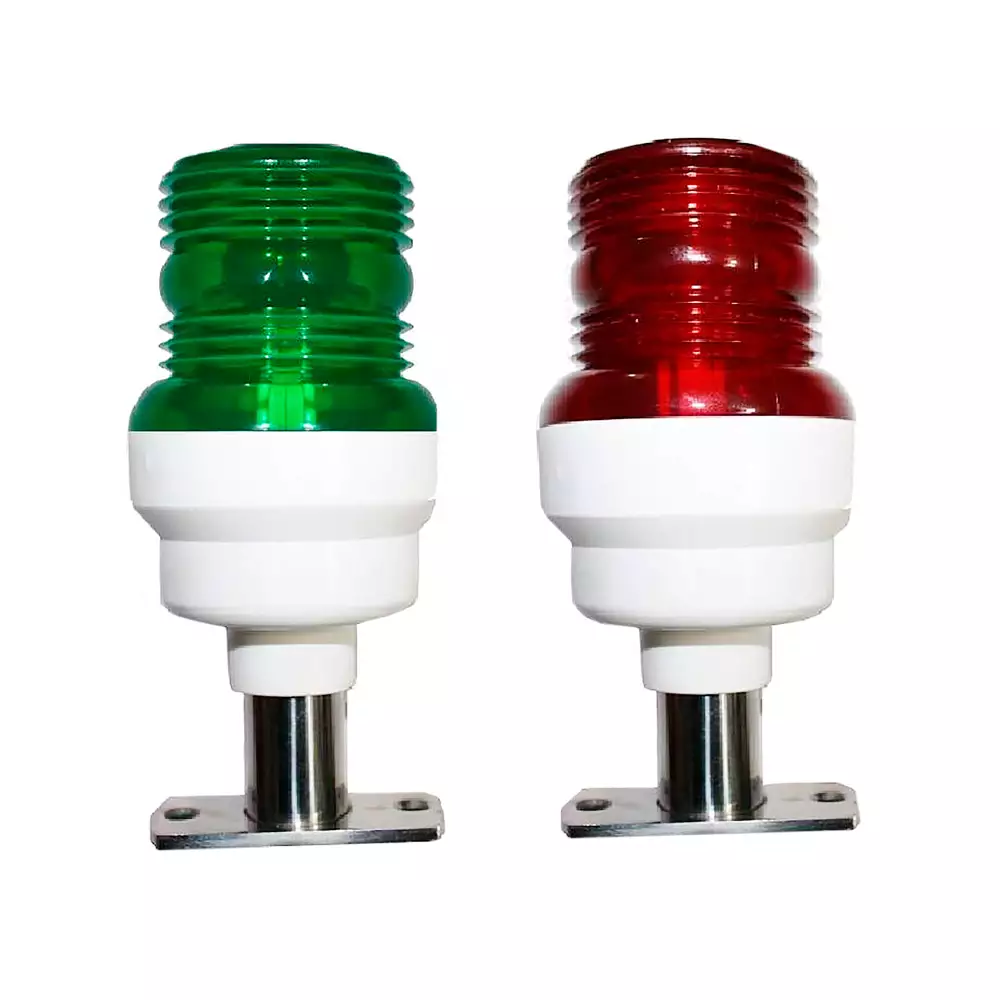 LUZ DE NAVEGAÇÃO EM MASTRO BOMBORDO BORESTE EM LED 12V LUZ DE NAVEGAÇÃO EM MASTRO BOMBORDO BORESTE EM LED 12V