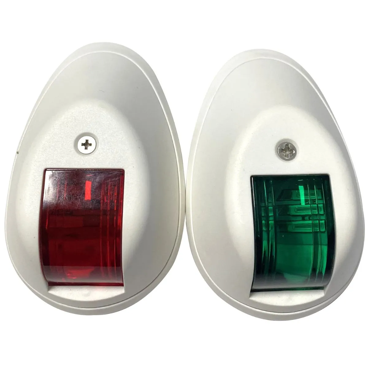 LUZ DE NAVEGAÇÃO PARA TARGA BOMBORDO E BORESTE 12V MODELO OVAL LUZ DE NAVEGAÇÃO PARA TARGA BOMBORDO E BORESTE 12V MODELO OVAL