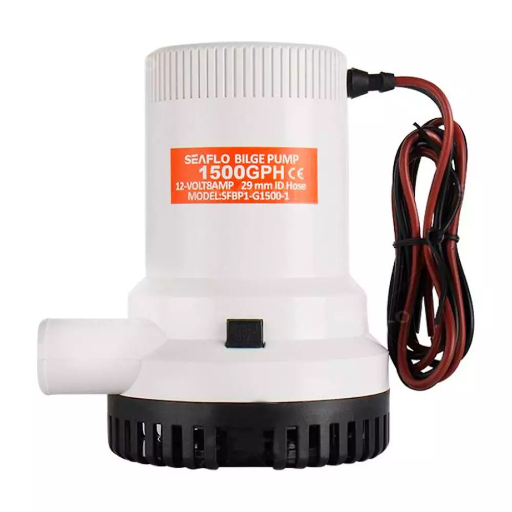 BOMBA DE PORÃO SEAFLO 1500 GPH - 5.670 LITROS HORA - 12V
