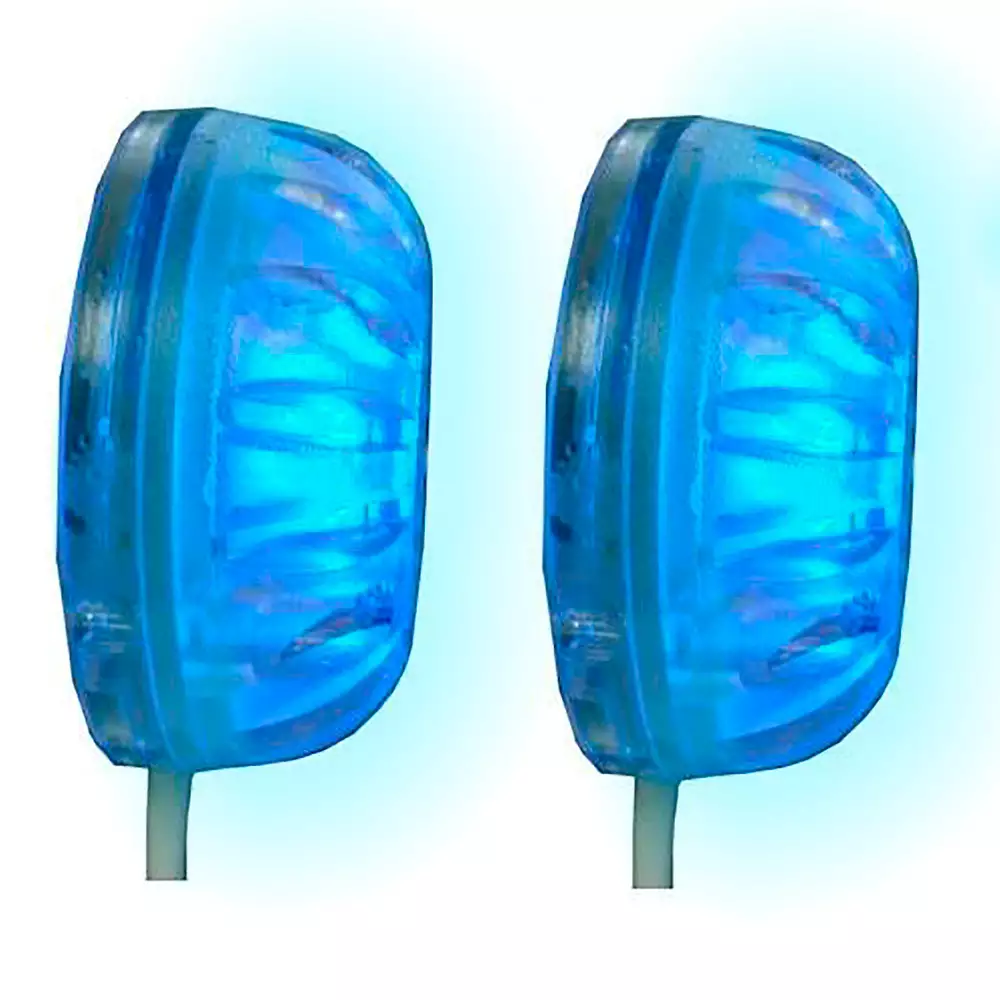 LUZ SUBAQUÁTICA AZUL 15 LEDS PARA BARCOS OU PISCINAS (PAR) LUZ SUBAQUÁTICA AZUL 15 LEDS PARA BARCOS OU PISCINAS (PAR)